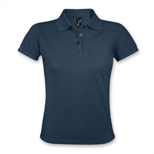 SOLS Prime Womens Polo Shirts French Navy